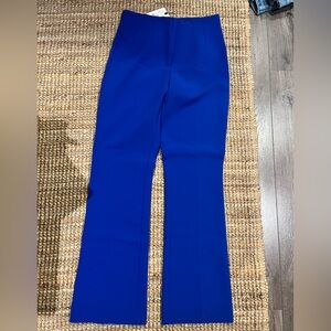 Zara High Waisted Flare in Royal Blue